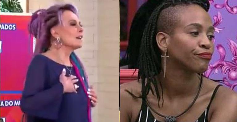 BBB21: Ana Maria Braga debocha e ameaça inventar desculpa para não entrevistar Karol Conká: “Tô esgotada”