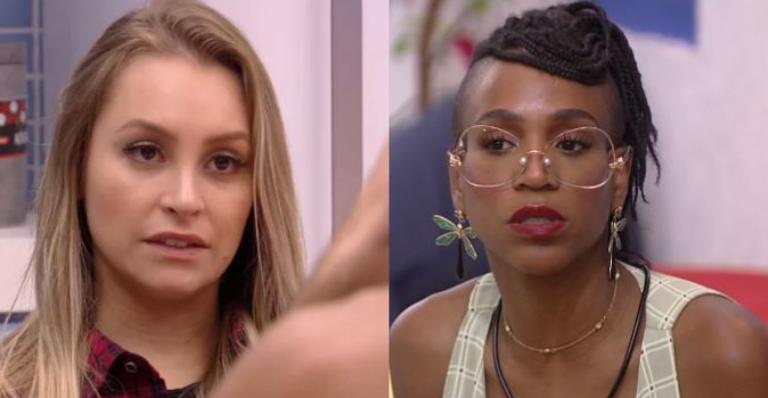 BBB21: Carla Diaz solta os cachorros contra deboche de Karol Conká ao estar no paredão: ”Então pega e sai, p****!”