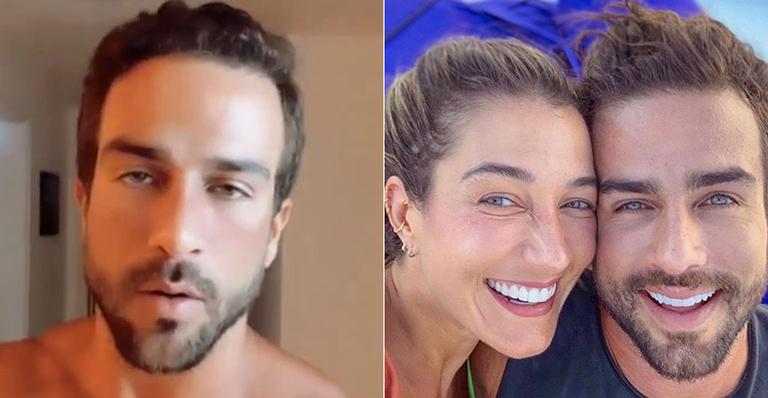 Erasmo Viana esclarece boatos e confirma separação de Gabriela Pugliesi: “Cometi um erro grave”