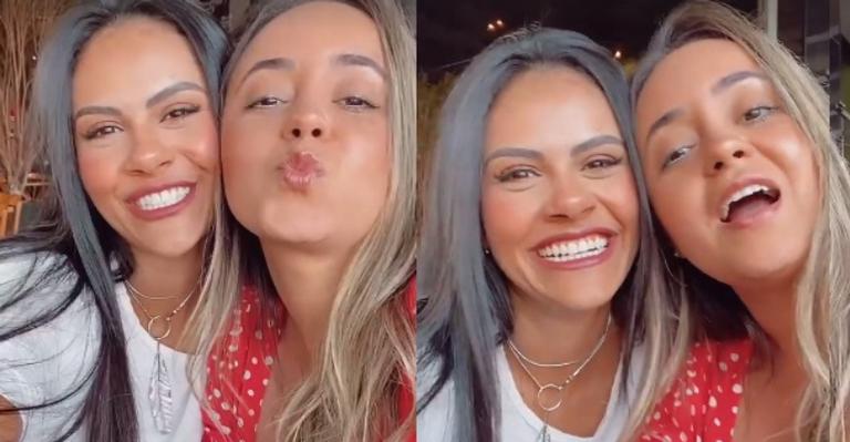 BBB21: Esposa de Caio almoça com irmã de Rodolffo em Goiânia: “Sintonia muito boa”