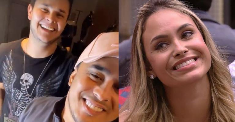BBB21: Sertanejos Matheus e Kauan já convidam Sarah para gravarem música juntos: ”Dona da p**** toda!”