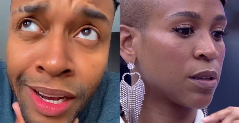 BBB21: Nego Di comenta linchamento na web e garante: ”Tô preocupado com a Karol”