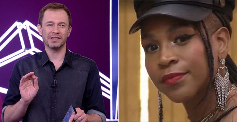 BBB21: Tiago Leifert quebra o protocolo, capricha no deboche e imita Karol Conká ao vivo: “Eu não sou assim”