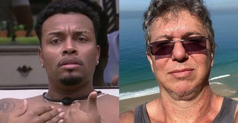 BBB21: Rejeitado, Nego Di põe Boninho na parede e alfineta concorrente: “Me liga antes do Silvio Santos”