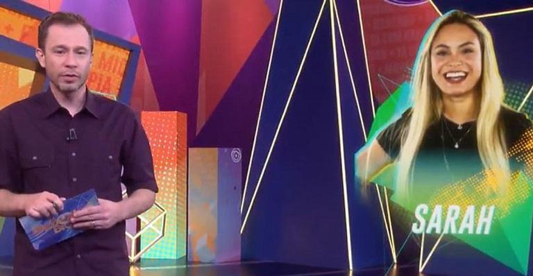 BBB21: Ao vivo, Tiago Leifert pega telespectadores de surpresa e elogia Sarah: “Tem impressionado muito”