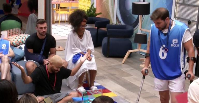 BBB21: Caio elege Projota e Pocah para castigo do Monstro e rapper ironiza decisão