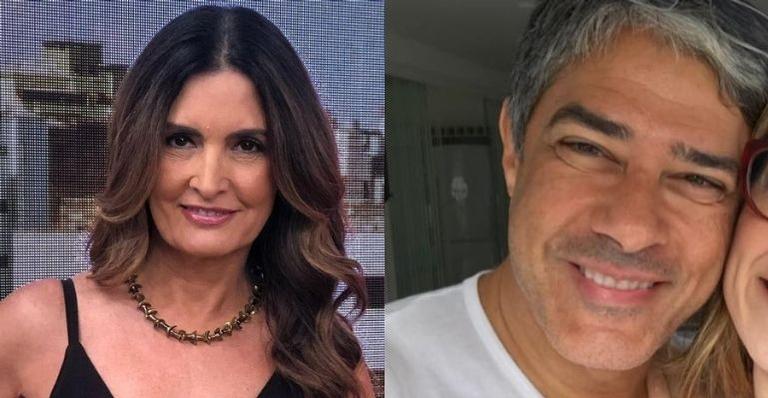 Sempre reservado, filho de Fátima Bernardes e William Bonner surge agarradinho com namorada: “Meu amor”