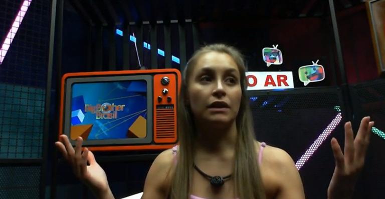 BBB21: Carla Diaz fica chateada por ter indicado Fiuk e Rodolffo ao Paredão: “Pessoas que gosto muito”
