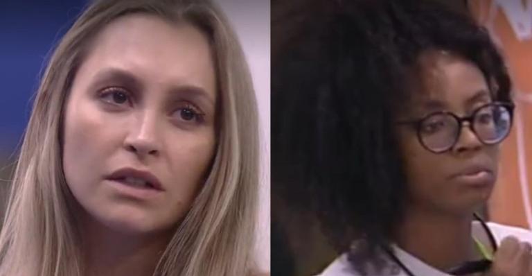 BBB21: Carla Diaz pede desculpas à Lumena pela indicação ao Paredão, mas sister não digere: “Não gosto desse lenga-lenga”