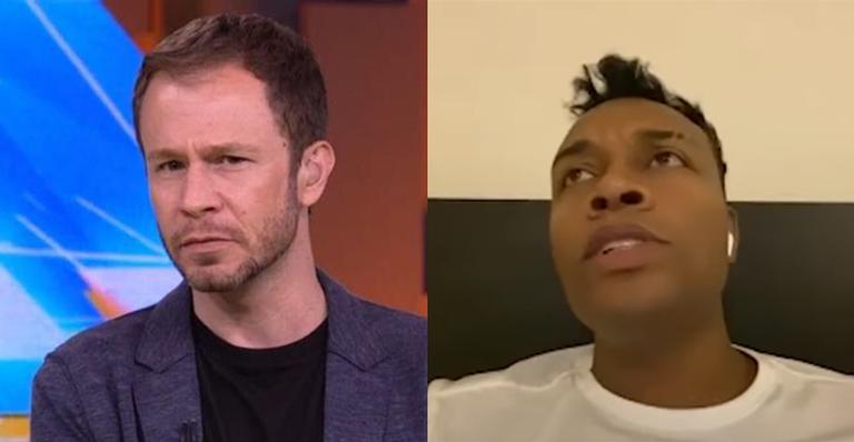 BBB21: Nego Di detona Tiago Leifert e diz que foi tratado diferente após deixar o programa: “Agindo de má fé”