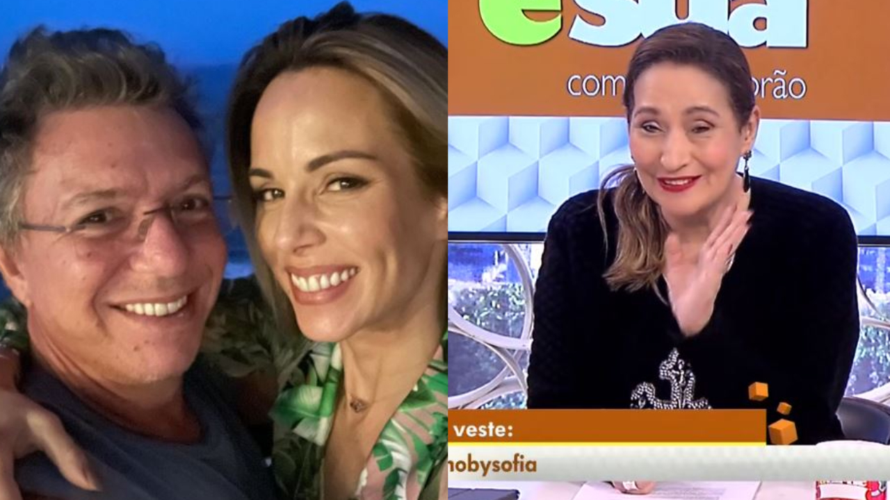 Ana Furtado ganha presente inusitado de Sônia Abrão e se diverte: “Pra matar as saudades do mozão”