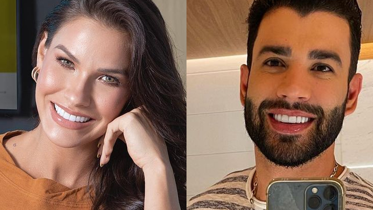 Andressa Suita dorme na mesma cama que Gusttavo Lima e os filhos e amanhece feliz da vida: “Bom dia, dia”