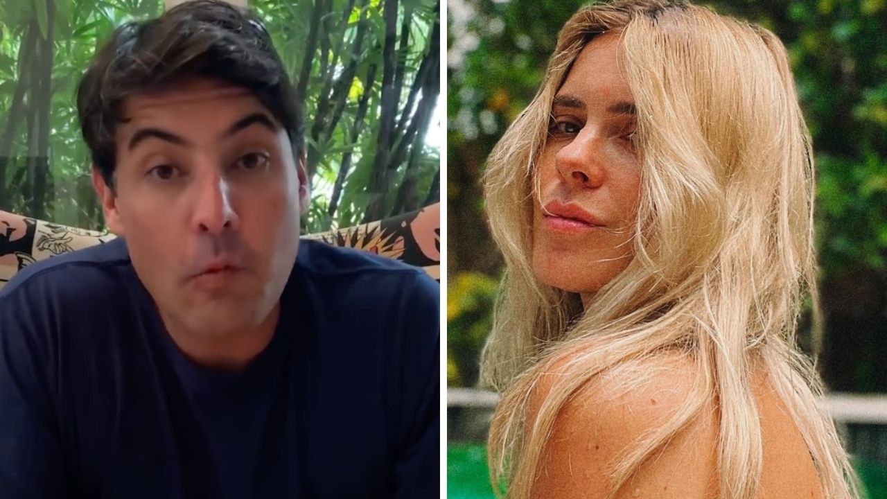Bruno de Luca conta que Carolina Dieckmann precisou aprovar namoro com repórter do Faustão: “Super exigente”