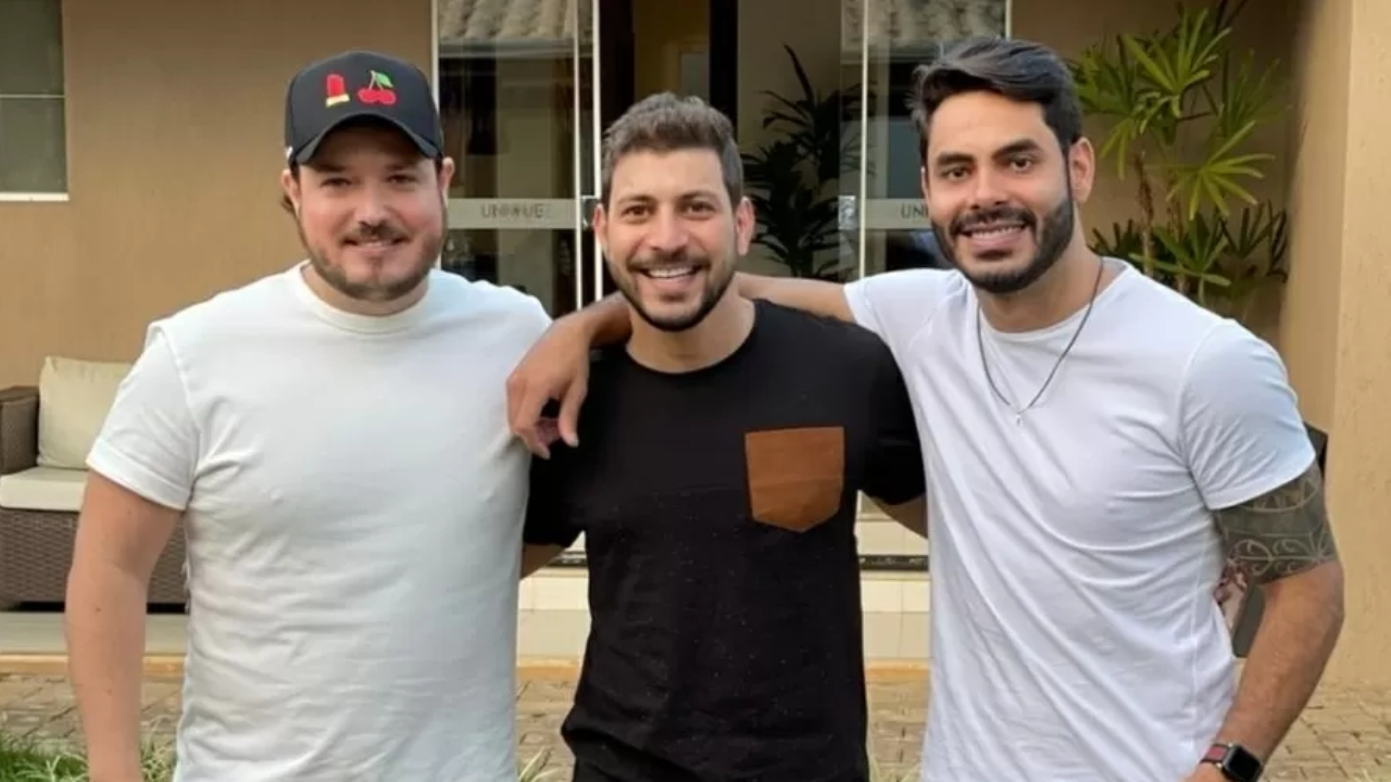 Do BBB pra vida! Ex-BBB Caio Afiune participa de Live de Israel e Rodolffo no Multishow