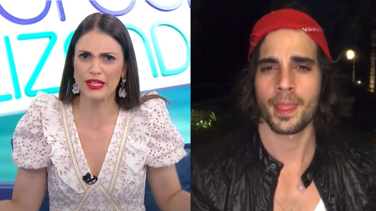 Revoltada, Chris Flores detona ex-BBB Fiuk ao vivo após cantor deixar cachorros em abrigo: “Não gosto mais de você”