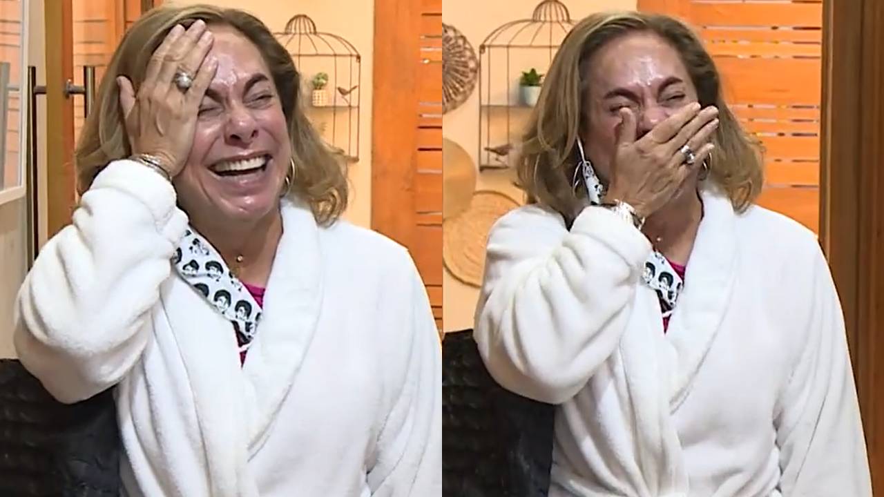 Vacinada, Cissa Guimarães não se segura e vai às lágrimas em volta ao ‘É De Casa’: “Estou muito feliz”
