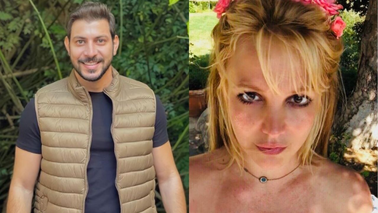 Que susto! Ex-BBB Caio Afiune ‘surge’ com Britney Spears em post deletado e leva fãs à loucura: “É verdade?”