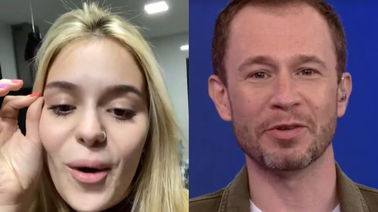 Ex-BBB Viih Tube tira onda com Tiago Leifert e apresentador reage: “Que palhaçada é essa?”