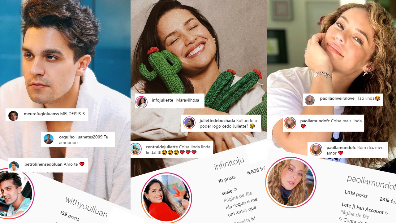 Fãs profissionais, donos de fã-clubes nas redes sociais encaram jornada dupla para interagir com ídolos