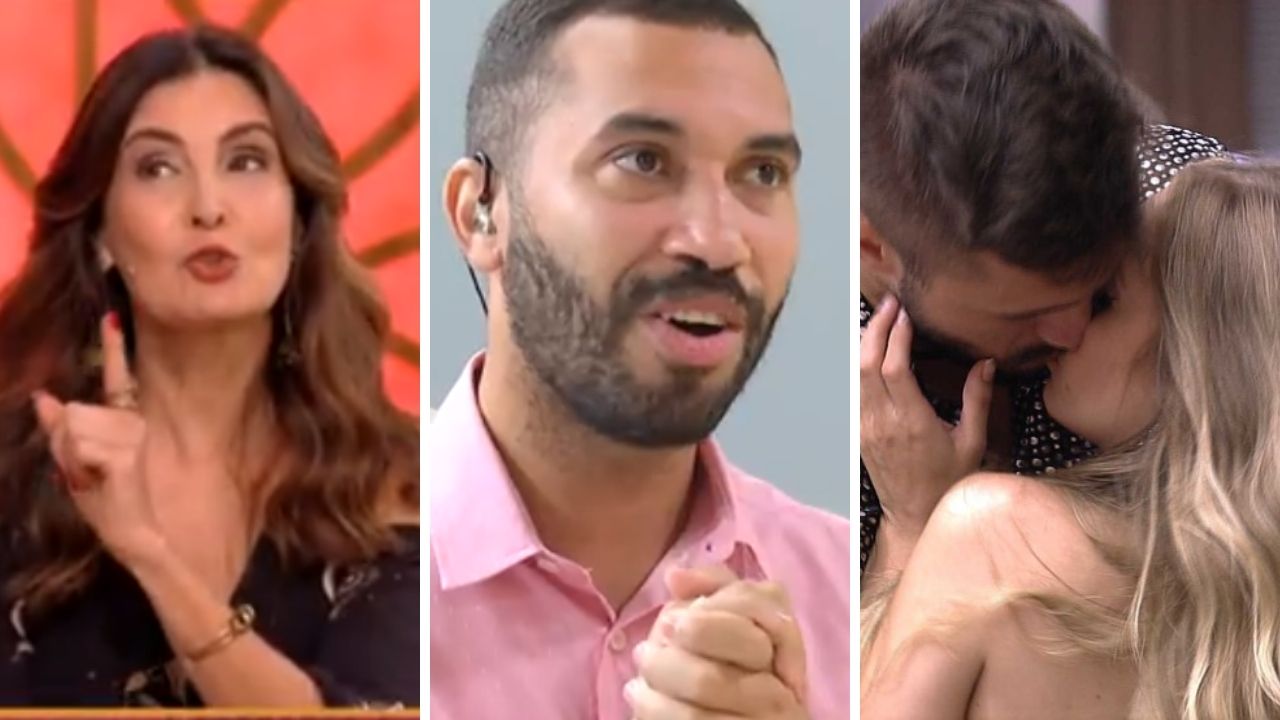 Fátima Bernardes pergunta e Gil faz fofoca sobre casal Arthur e Carla Diaz após o BBB21: “Não teve muita conversa não”