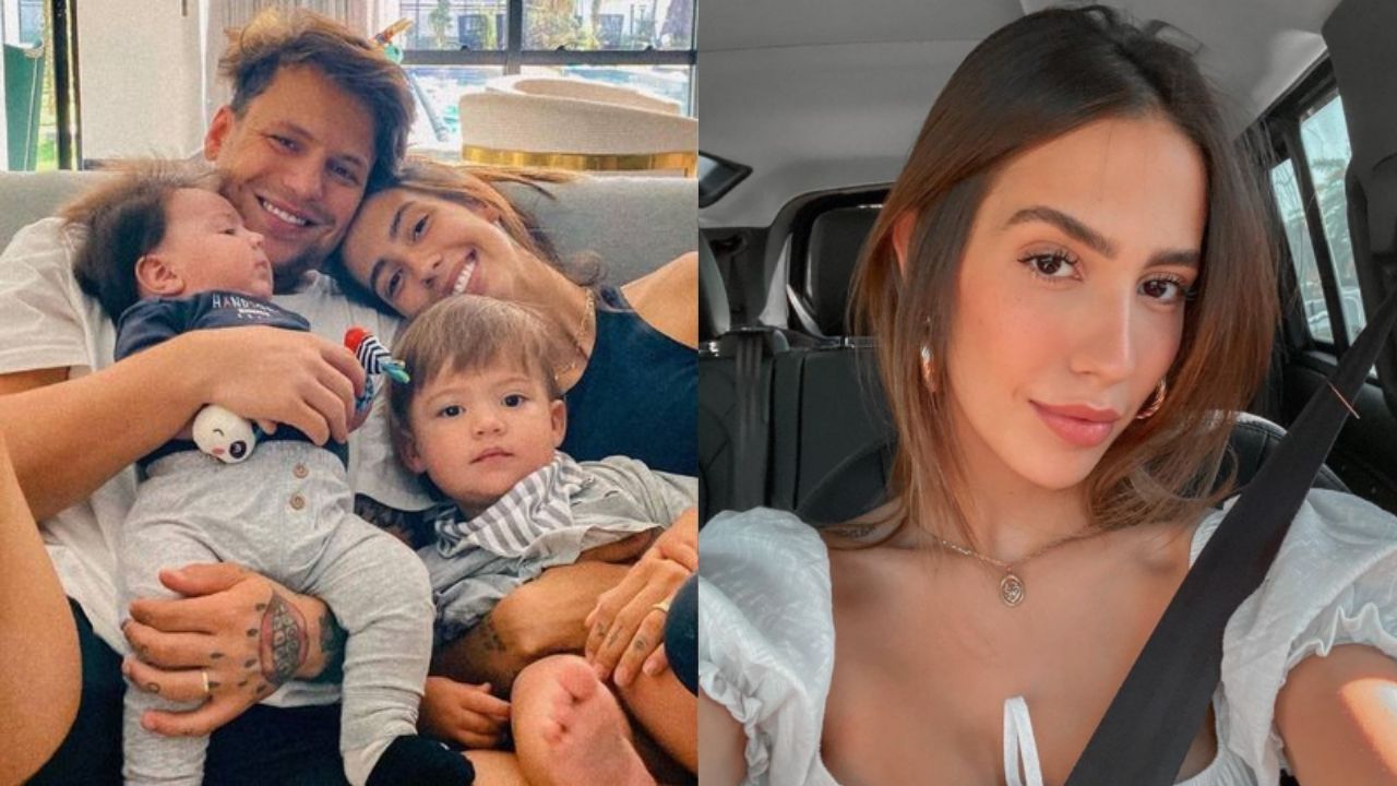 Apesar dos boatos de estar sendo traída pelo marido, influenciadora Gabi Brandt diz que quer ter mais filhos