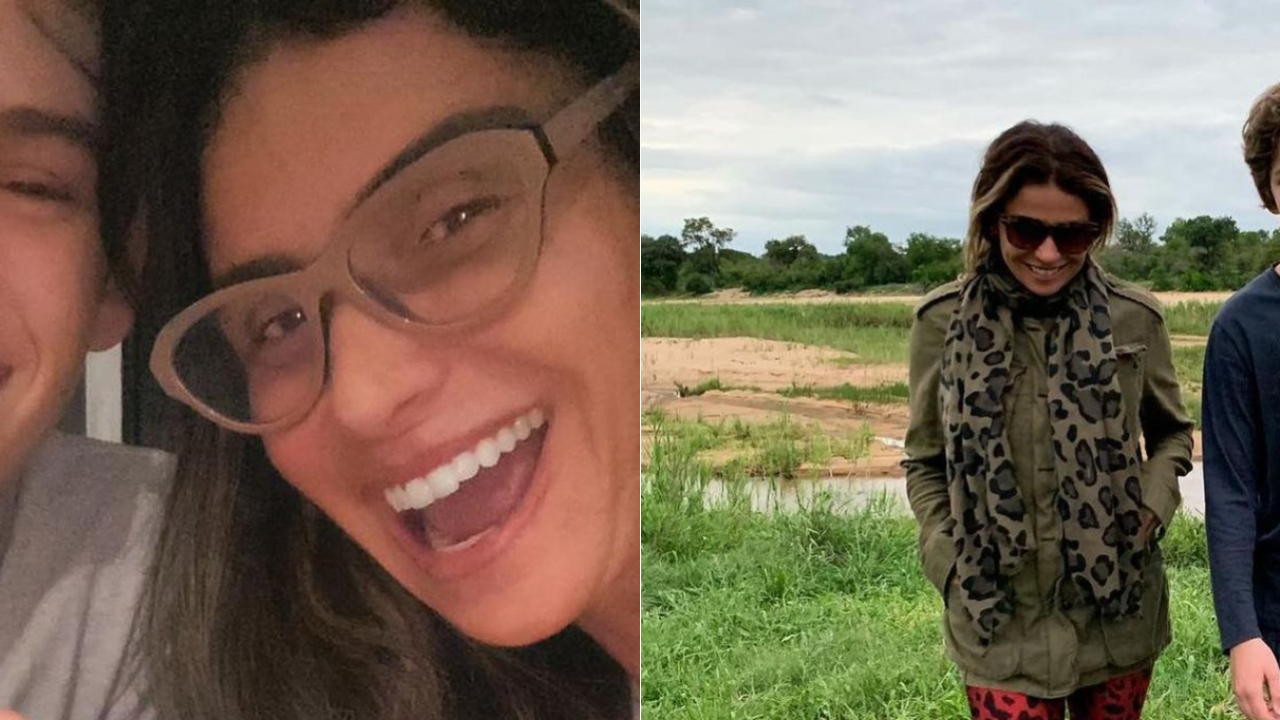 Giovanna Antonelli compartilha cliques raros ao lado do filho com Murilo Benício e celebra aniversário do menino: ”Amo infinito”