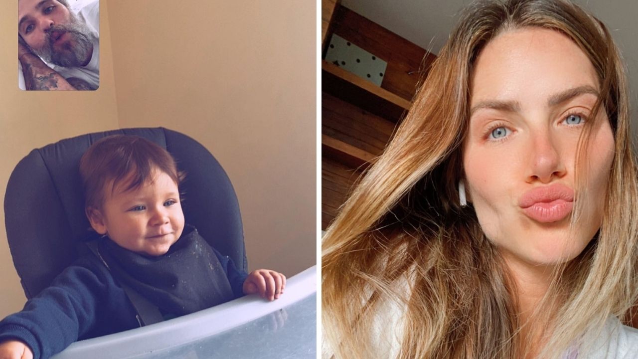 Giovanna Ewbank compartilha registro fofíssimo do seu filho Zyan, de 10 meses, e web se derrete: “A cara da mamãe”