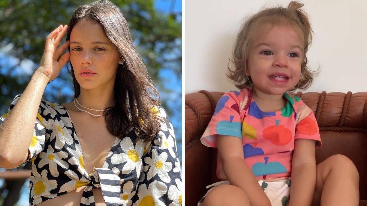 Grávida novamente, Laura Neiva compartilha vídeo fofíssimo da filha Maria: “O que tem na barriga da mamãe?”