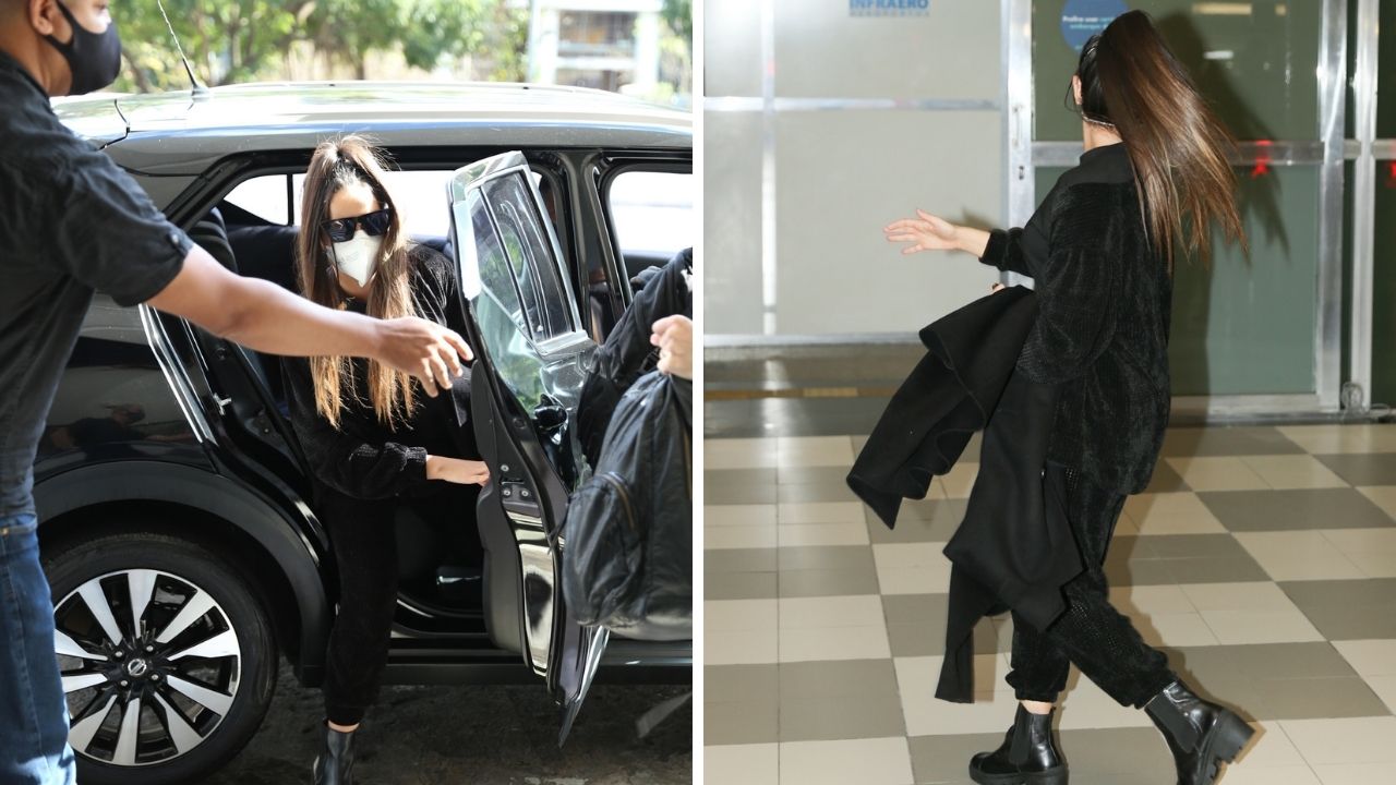 Perrengue chique! Esbanjando estilo, ex-BBB Juliette chega atrasada e sai correndo para pegar voo em aeroporto