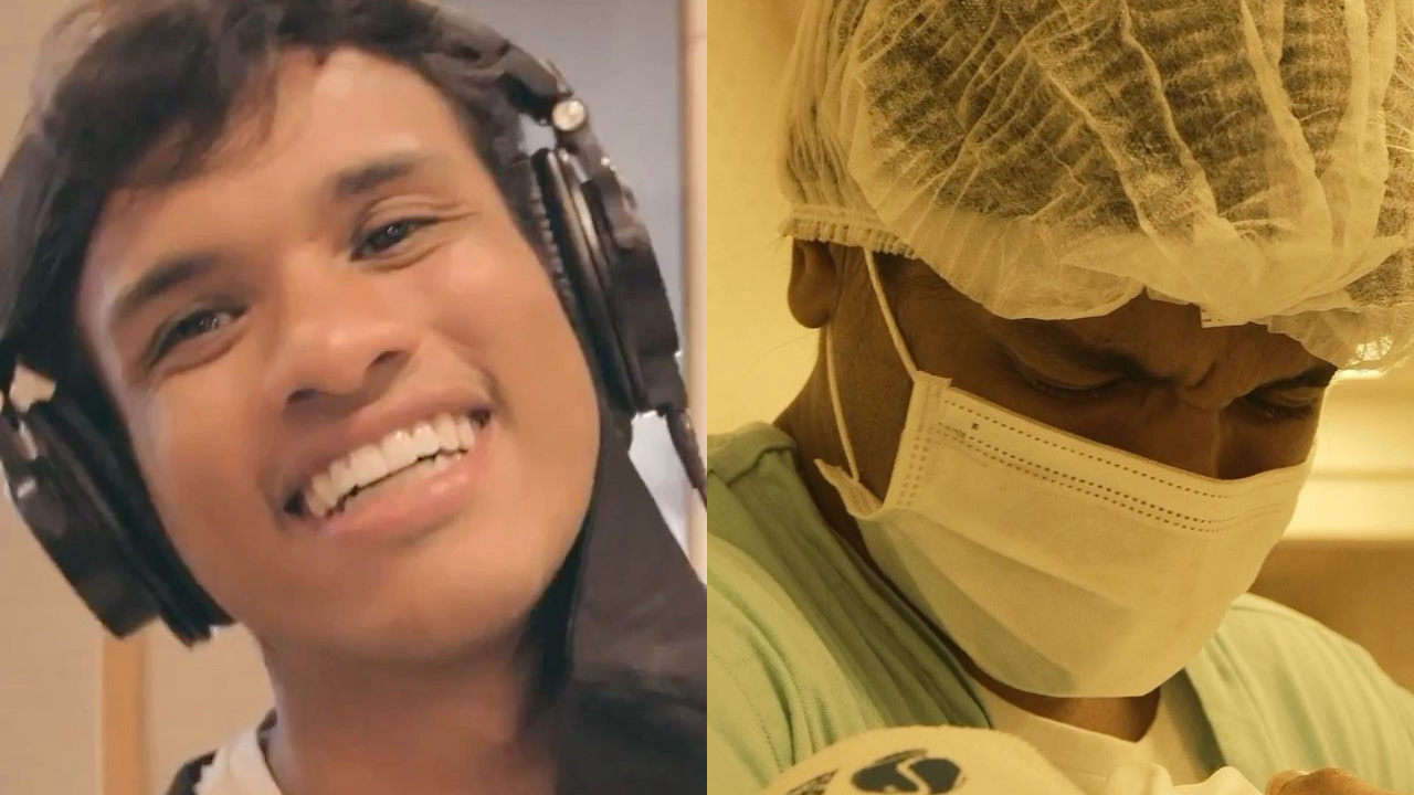 Ele chegou! Luan Otten, ex-UM44K, anuncia nascimento do pequeno Pedro e se emociona em vídeo: “Eu tenho uma família”