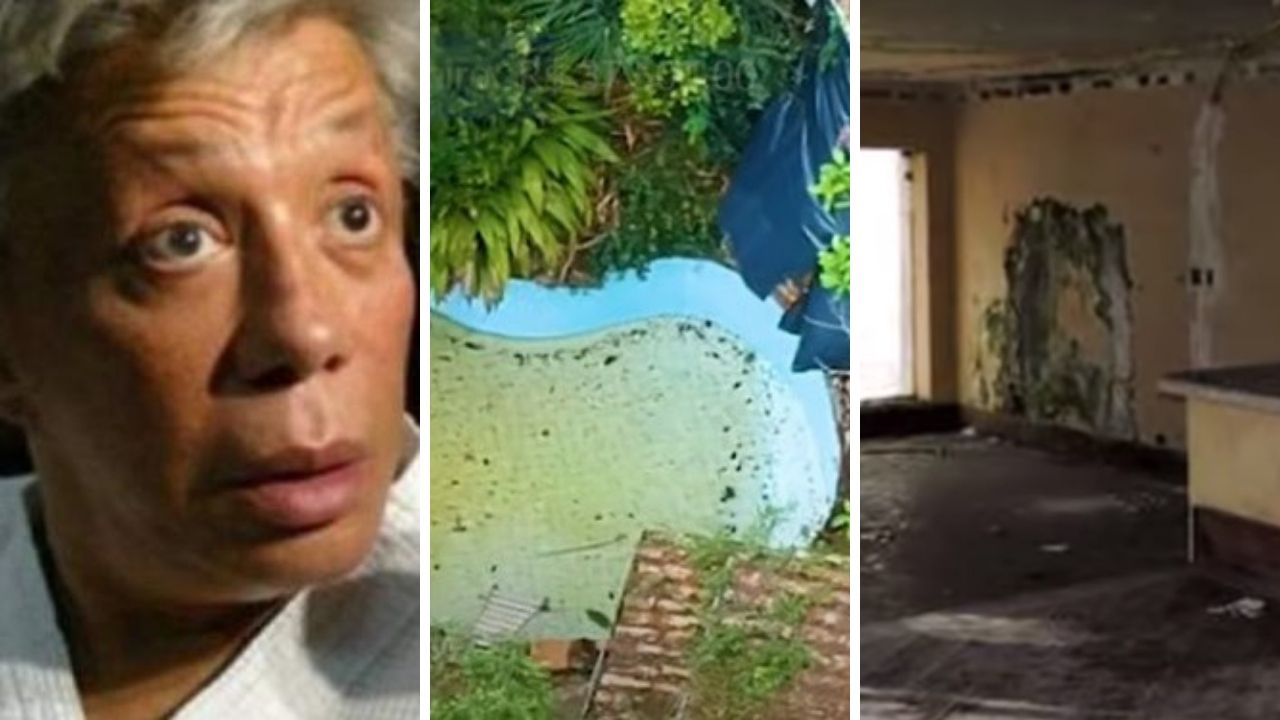 12 anos após a morte de Clodovil Hernandes, mansão do estilista em Ubatuba está caindo aos pedaços; veja fotos