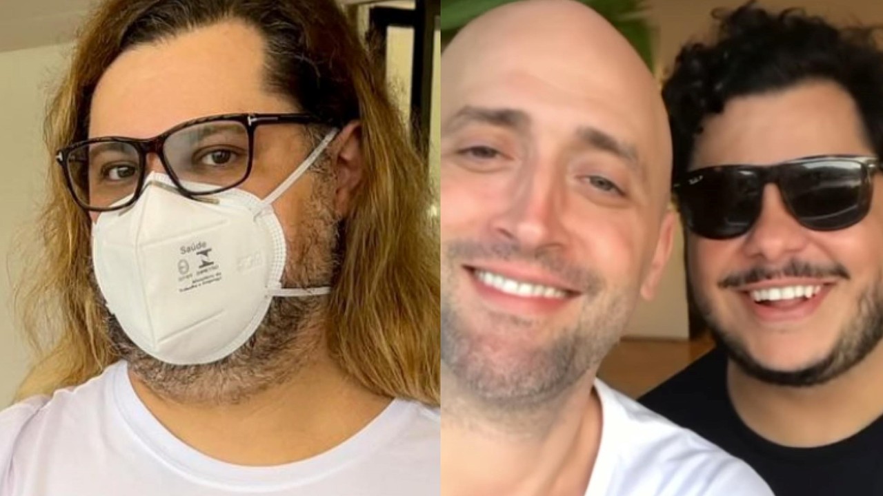 Marcus Majella homenageia Paulo Gustavo durante vacinação contra Covid-19: “Vacina que meu amigo não conseguiu tomar”