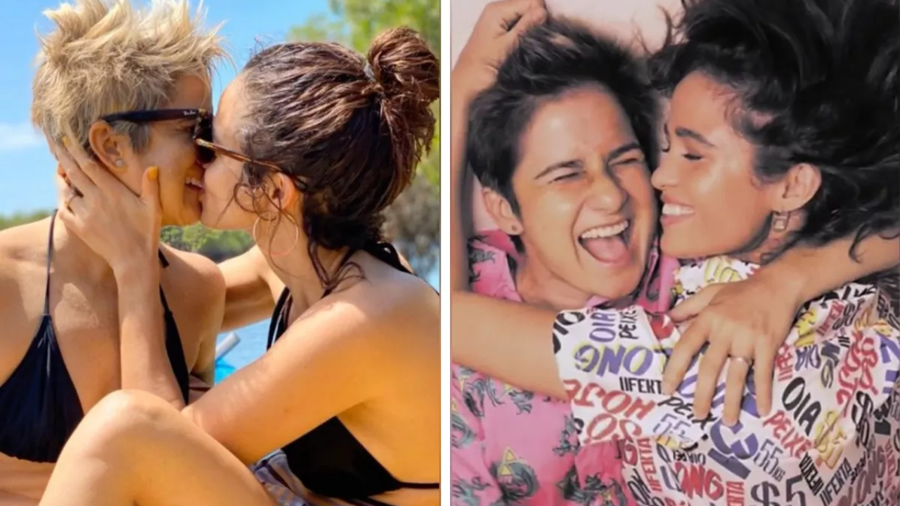 Em Dia da Luta Contra LGBTfobia, Nanda Costa surge aos beijos com a noiva Lan Lanh: ”Amor é amor”