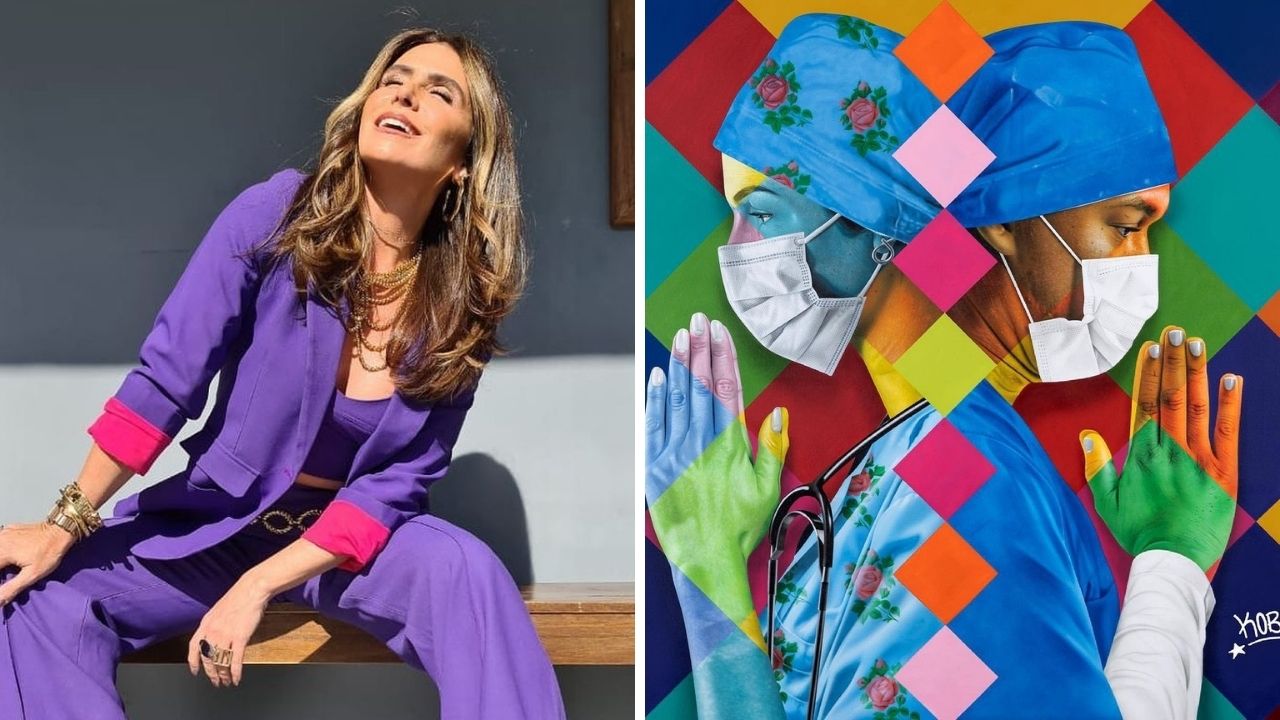 No Dia Internacional dos Enfermeiros, Giovanna Antonelli homenageia os profissionais da saúde: “Ajudam a salvar vidas”