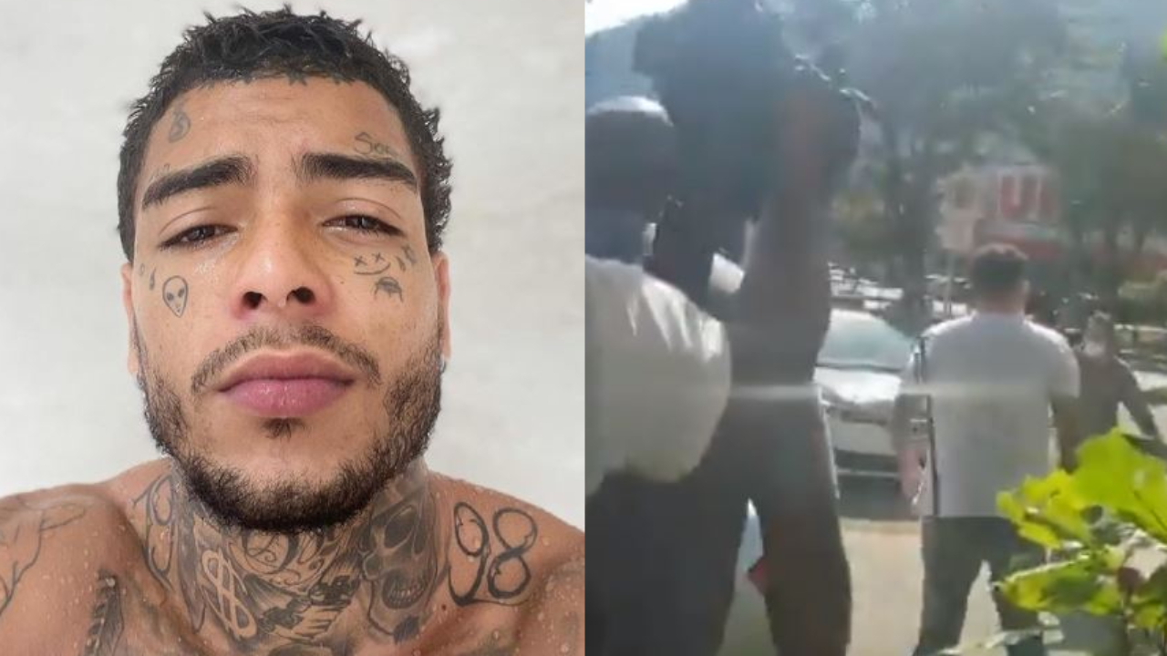 Padrasto de MC Kevin tenta agredir amigos do cantor e membros da imprensa durante depoimento