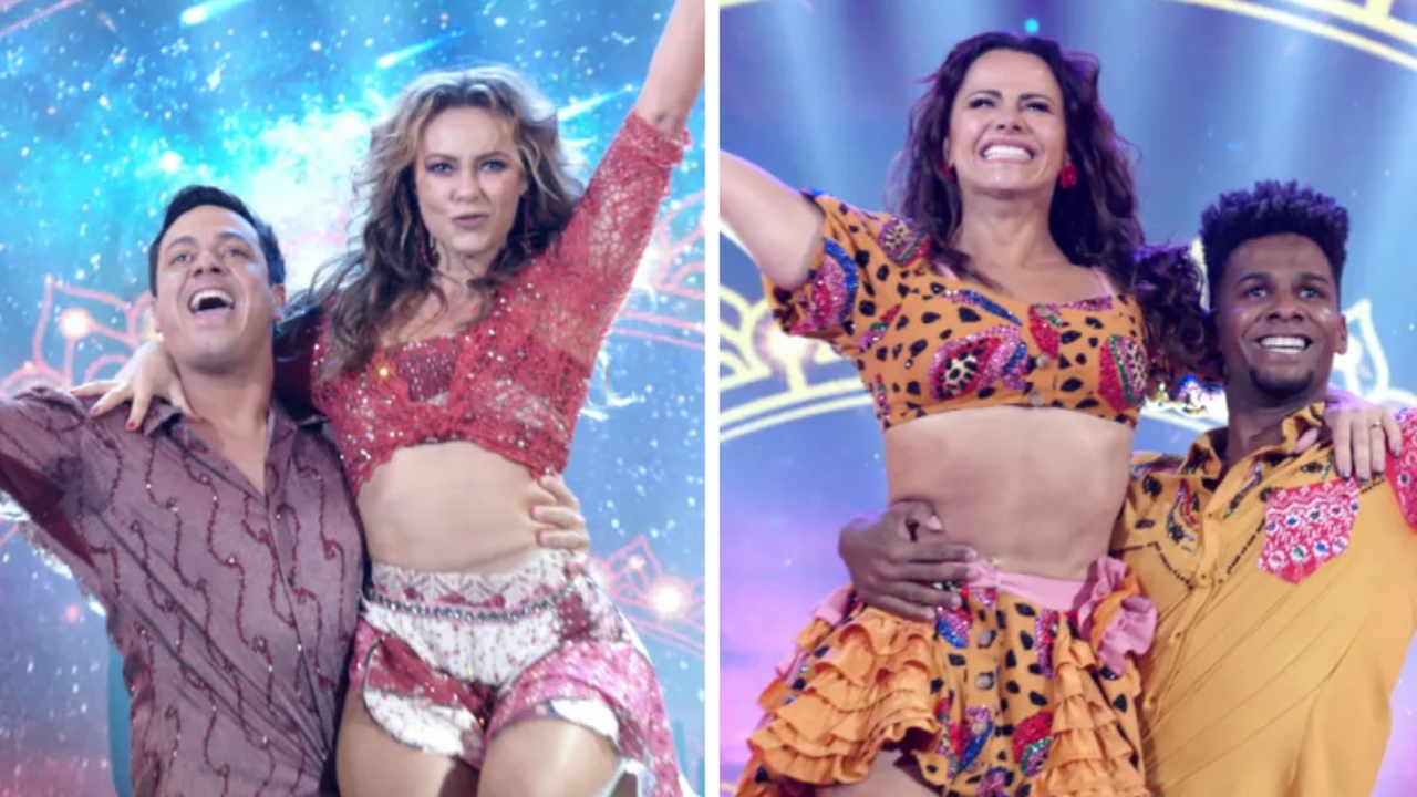 Paolla Oliveira vence Viviane Araújo no ‘Super Dança dos Famosos’ e passa para próxima fase: ”Muito especial”
