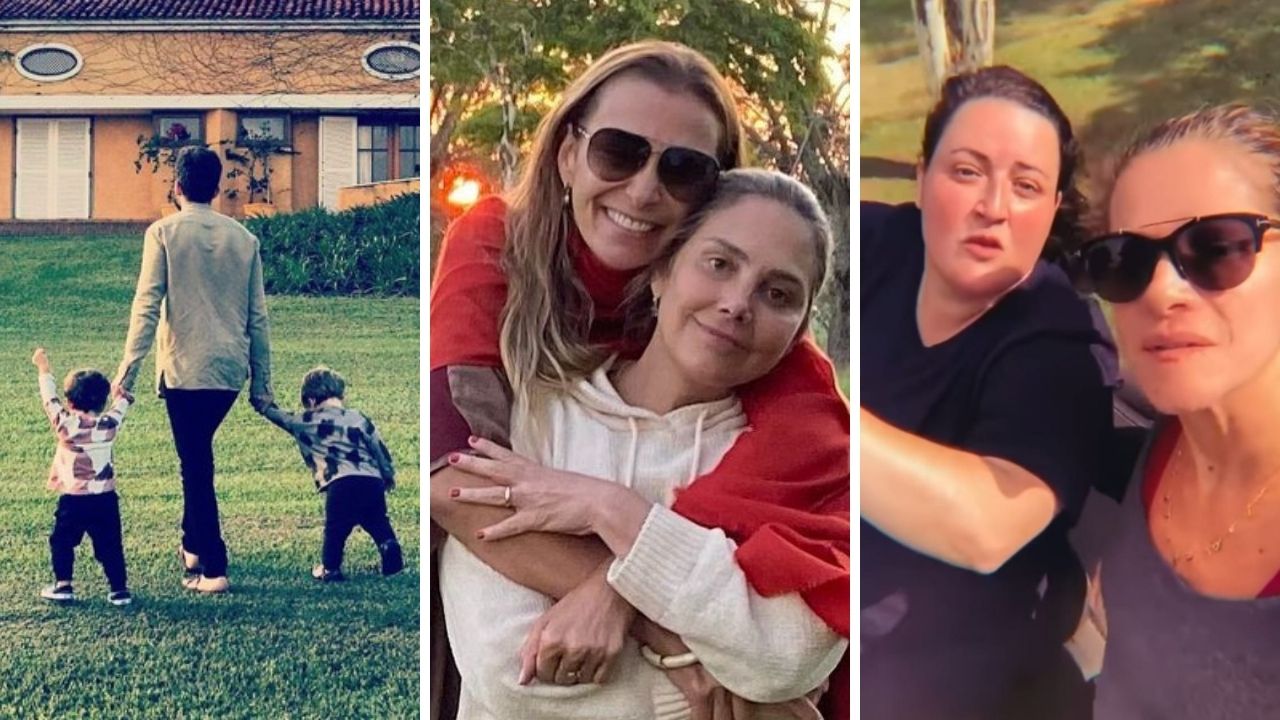 Abalados, amigos e familiares de Paulo Gustavo se isolam em sítio após a perda do ator: “Te trazendo com a gente”