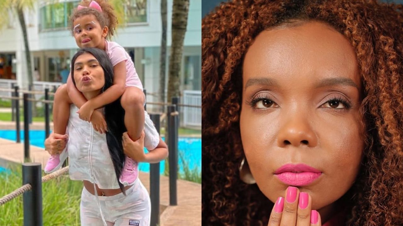 Ex-BBB Pocah critica ataques racistas e revela que filha é fã de carteirinha de Thelma Assis: “Ela inspira”
