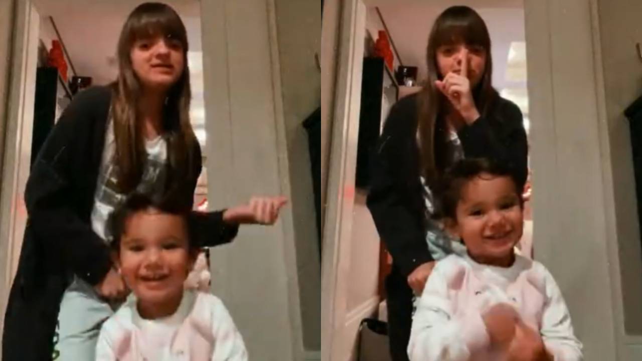 Rafaella Justus se diverte em dancinha com Manuella e se declara: “Alegra todos os meus dias”