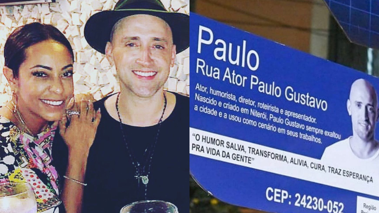 Samantha Schmütz fala sobre homenagem a Paulo Gustavo em Niterói: ”Cada canto dessa cidade lembra você”