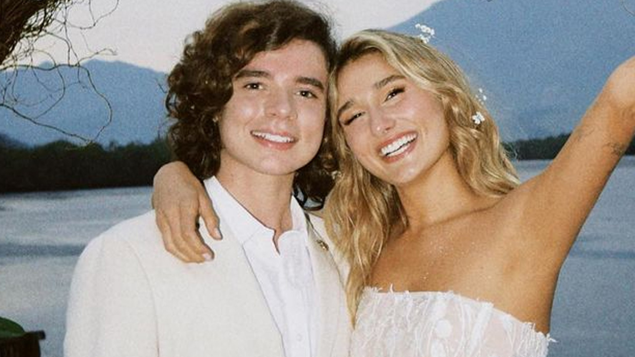 Sasha Meneghel e João Figueiredo abrem álbum de fotos do casamento intimista e elegância impressiona: “Felizes para sempre”