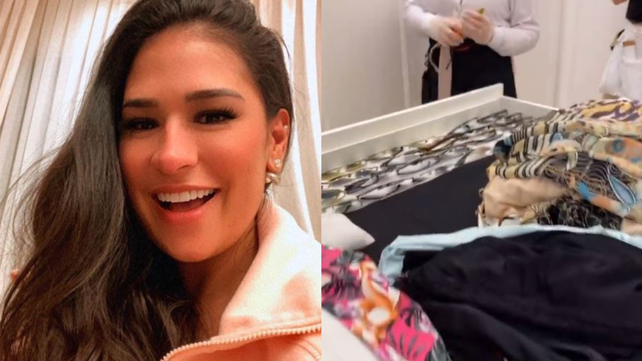 Todo grifado! Simone exibe detalhes do closet luxuoso e faz fãs caírem para trás: “Chiquérrima!”