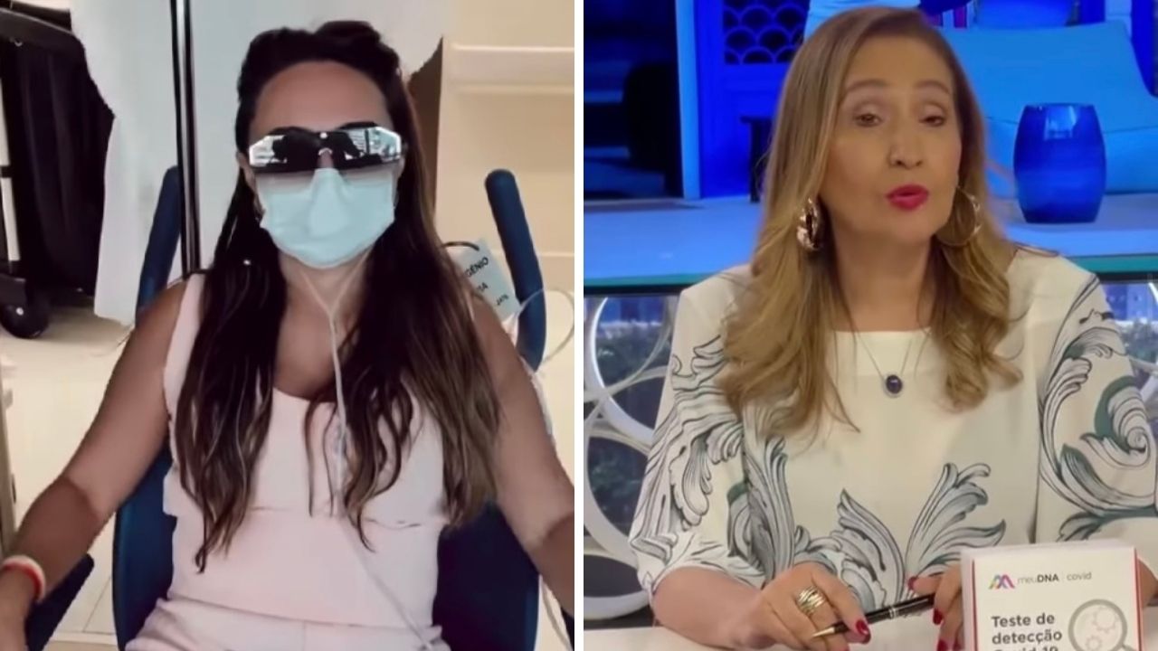 Sônia Abrão se emociona com recuperação da irmã de Sabrina Sato contra a Covid-19: “Caiu um cisco no meu olho”