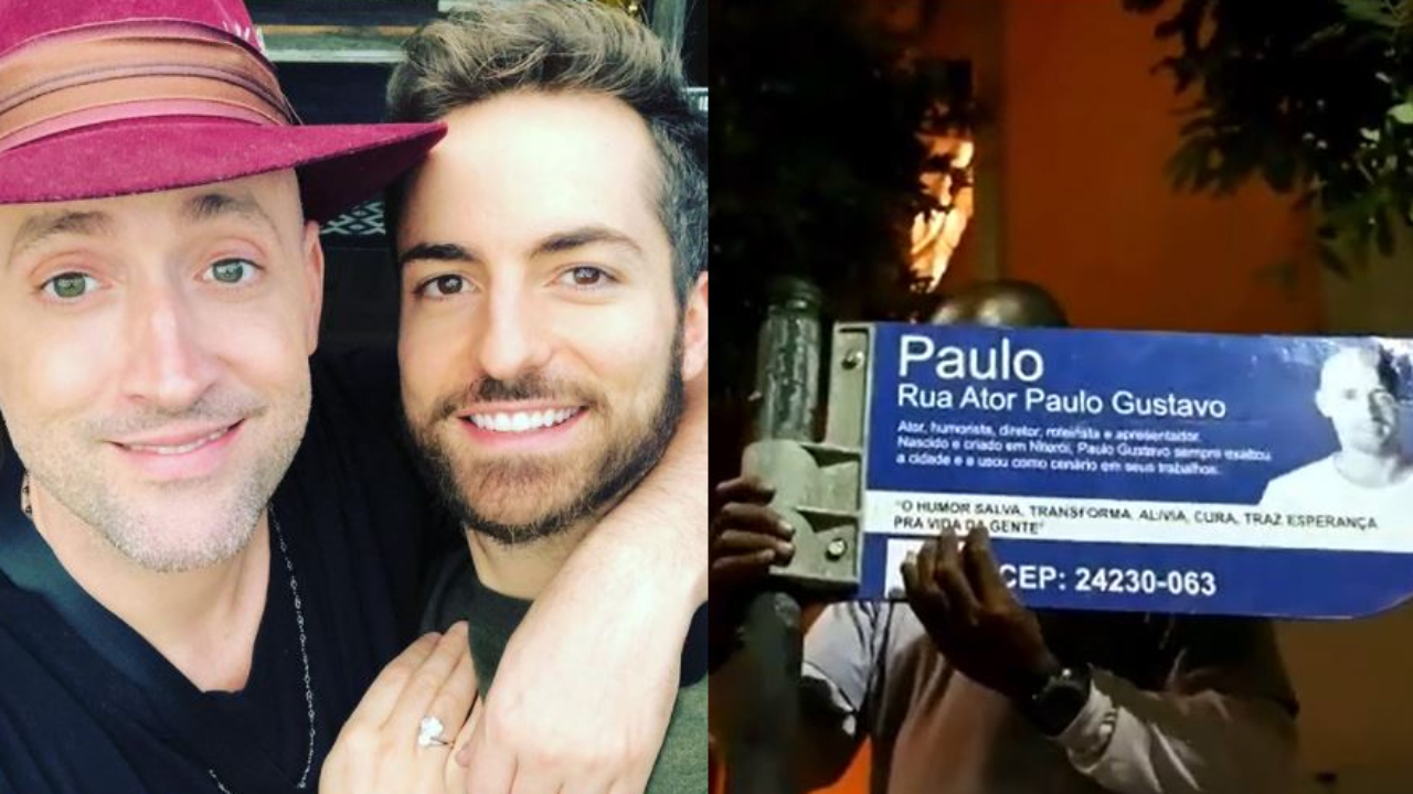 Thales Bretas se emociona com homenagem a Paulo Gustavo em Niterói: “Ele merece”