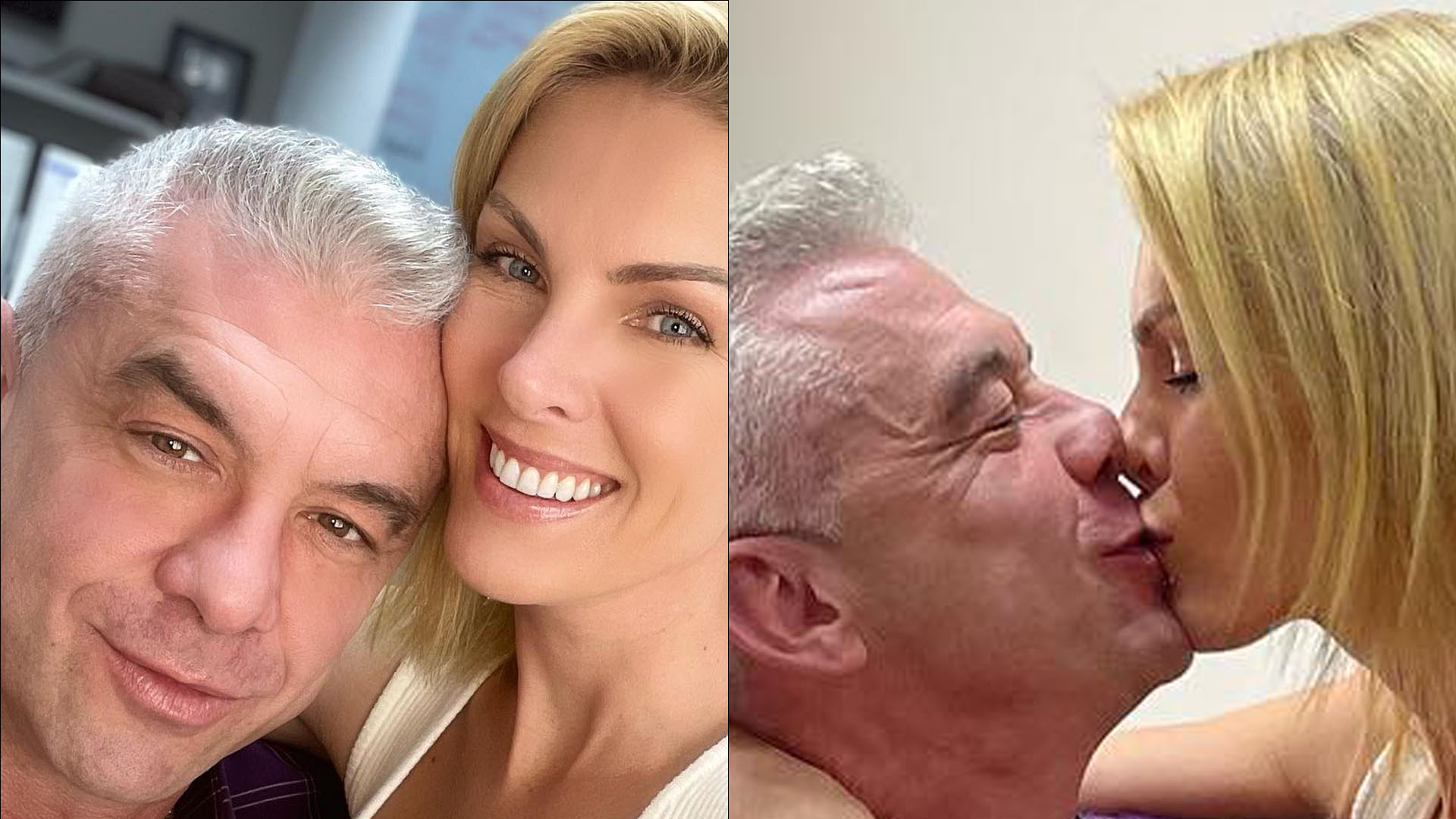 Em clique íntimo, Ana Hickmann senta no colo do marido e esquenta o clima: “Amor”