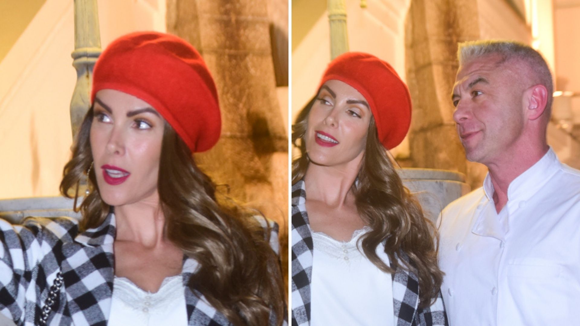Ana Hickmann surge bem patricinha em festa, faz carão e mostra par de pernas perfeitas