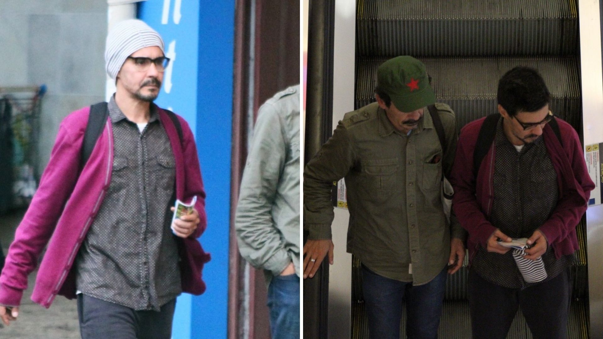 Gêmeos? André Gonçalves surpreende ao ser flagrado em rara aparição com o irmão