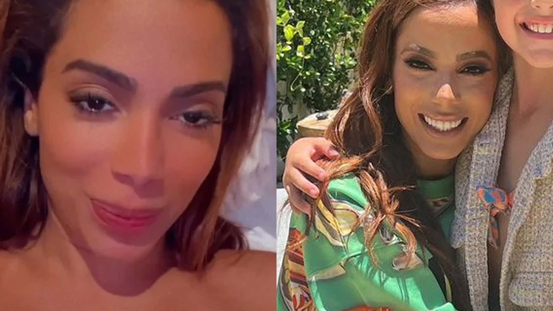 Anitta se encontra com craque do futebol e vira até “madrasta”: “Fofa”