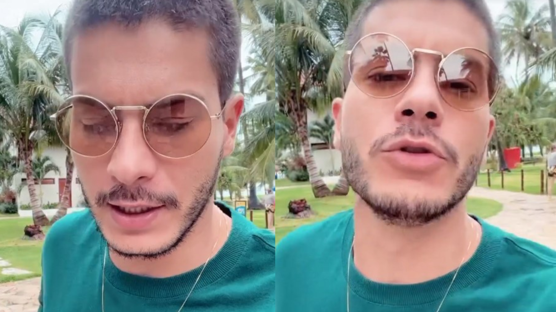 Arthur Aguiar faz mistério e comenta volta antecipada à web: “Eu explico”