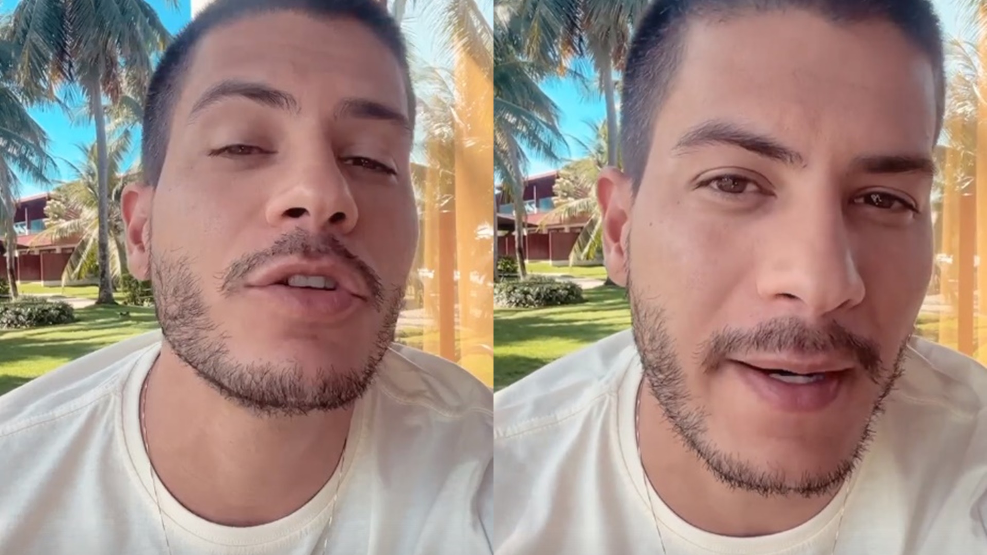 Arthur Aguiar lamenta em vídeo e explica sumiço de Maíra Cardi: “Sofrendo ameaças”